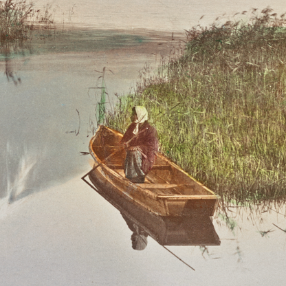 Mount Fuji from Kashiwabara (1897) by Kazumasa Ogawa - Hand-Colored Photo Print (Unframed)