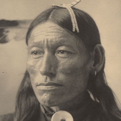 Little Bird, Arapahoe (1898) by Rinehart & Muhr - Historic Native (Unframed)
