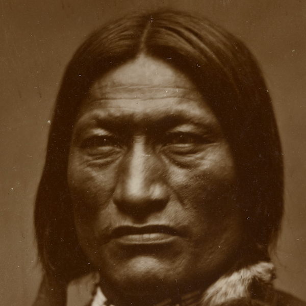 High Bear, Oglala Lakota (c. 1880) by L.A. Huffman - Frontier (Unframed)