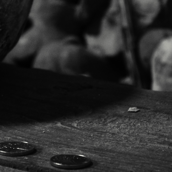 Skull in the Paris Catacombs - Anonymous Fine Art Photography Print (unframed)