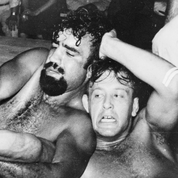 Wrestling Match, Sikeston, Missouri (1938) by Russell Lee - FSA Photo Print (Unframed)