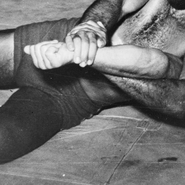 Wrestling Match, Sikeston, Missouri (1938) by Russell Lee - FSA Photo Print (Unframed)