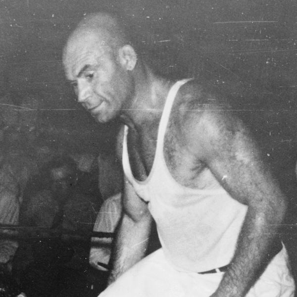 Wrestling Match, Sikeston, Missouri (1938) by Russell Lee - FSA Photo Print (Unframed)